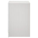  Coaster Furniture Miranda 205112 2-Drawer Nightstand - White IMAGE 4