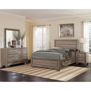  Coaster Furniture Kauffman 204190Q Wood Queen Storage Panel Bed - Washed Taupe IMAGE 11