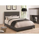  Coaster Furniture Boyd 350061F Upholstered Full Panel Bed - Charcoal IMAGE 1