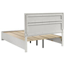  Coaster Furniture Miranda 205111Q 51-inch Wood Queen Storage Panel Bed - White IMAGE 4