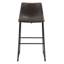  Coaster Furniture Michelle 102536 Upholstered Bar Chair - Brown (Set of 2) IMAGE 4