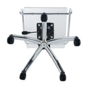  Coaster Furniture Amaturo 801436 Acrylic Adjustable Home Office Desk Chair - Clear IMAGE 8