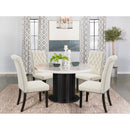  Coaster Furniture Alana 190162 Fabric Upholstered Dining Side Chair - Beige (Set of 2) IMAGE 9