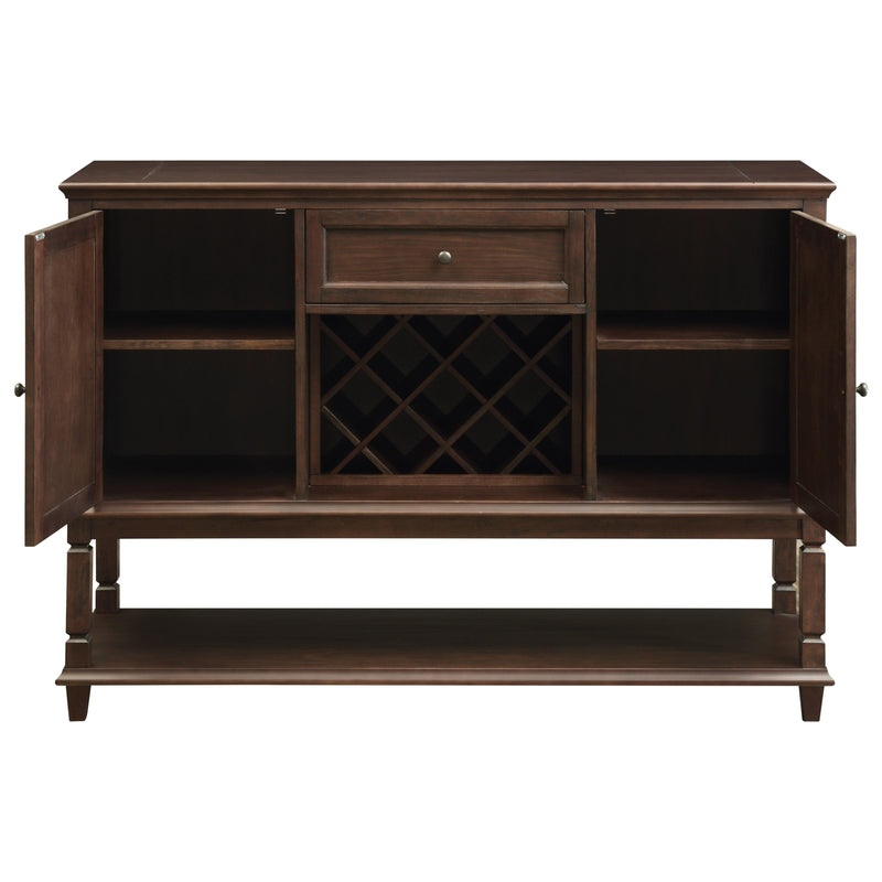  Coaster Furniture Parkins 107415 2-door Sideboard Buffet Cabinet - Rustic Espresso IMAGE 2