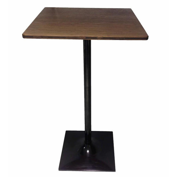  Coaster Furniture Cavalier 100730 Square 24-inch Pub Height Bistro Bar Table - Dark Elm IMAGE 1