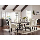  Coaster Furniture Alana 107286 Fabric Upholstered Dining Side Chair - Beige (Set of 2) IMAGE 9