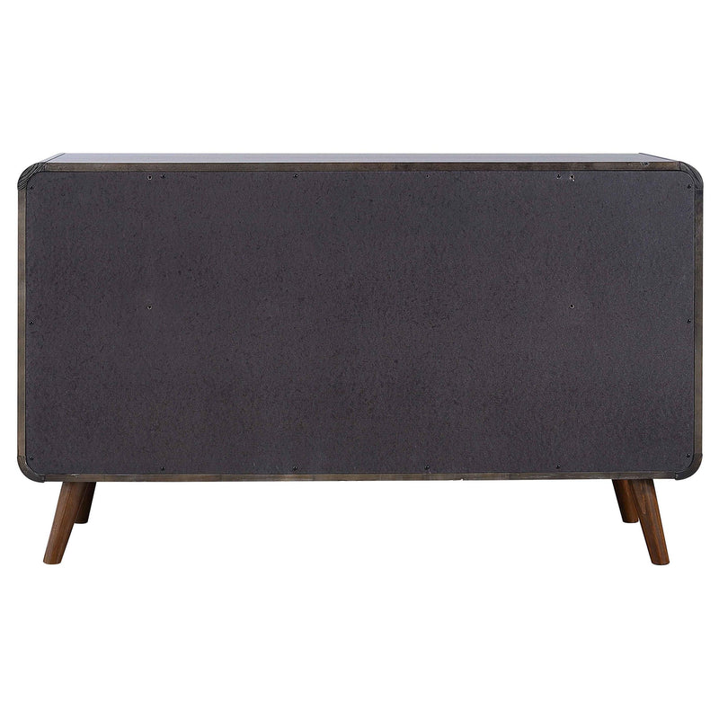  Coaster Furniture Robyn 205133 6-Drawer Bedroom Dresser - Dark Walnut IMAGE 6