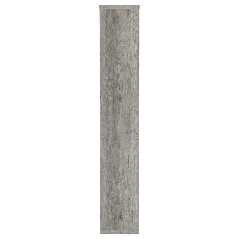  Coaster Furniture Theo 801137 71-inch 7-shelf Bookshelf - Grey Driftwood IMAGE 4