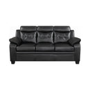  Coaster Furniture Finley 506551 Upholstered Padded Arm Tufted Sofa - Black IMAGE 2