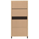  Coaster Furniture Wadeline 950724 2-door Tall Accent Storage Cabinet - Rustic Tobacco IMAGE 4