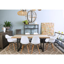 LH Imports Metero Havana Dining Table with Pedestal Base MHA010 IMAGE 2