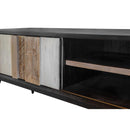 LH Imports Noir Havana TV Stand with Cable Management NHA017 IMAGE 3