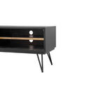 LH Imports Noir Havana TV Stand with Cable Management NHA017 IMAGE 4