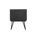 LH Imports Noir Havana TV Stand with Cable Management NHA017 IMAGE 5