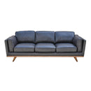 LH Imports Las Vegas Aria Stationary Leather Sofa ARIA-05 IMAGE 1