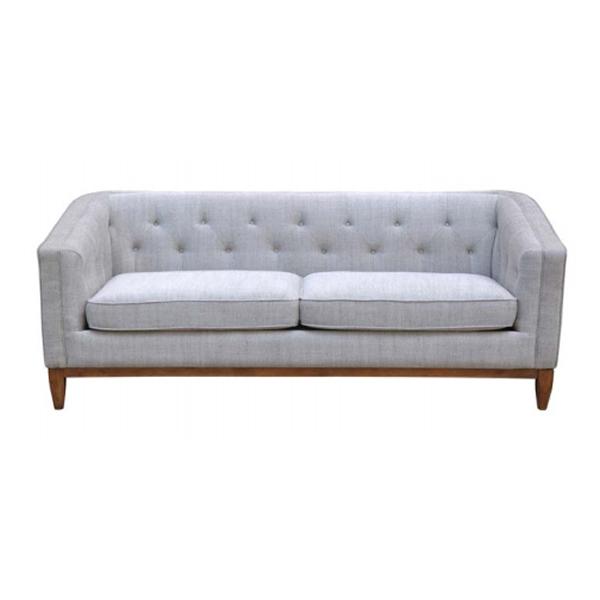 LH Imports Las Vegas Cromwell Stationary Fabric Sofa CWELL-16 IMAGE 1