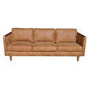 LH Imports Las Vegas Mandalay Stationary Leather Sofa MAND-08 IMAGE 1