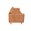 LH Imports Las Vegas Mandalay Stationary Leather Sofa MAND-08 IMAGE 3
