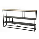 LH Imports Bookcases 2-Shelf MHA013 IMAGE 1