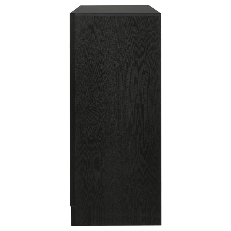  Coaster Furniture Miranda 206363 7-Drawer Dresser - Black IMAGE 4