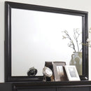  Coaster Furniture Miranda 206364 Dresser Mirror - Black IMAGE 1