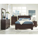  Coaster Furniture Kauffman 204391KW Wood California King Panel Bed - Dark Cocoa IMAGE 5