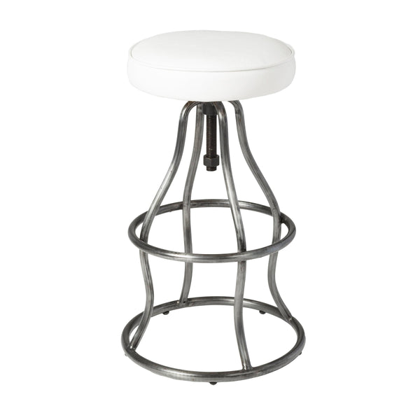 LH Imports Bowie Adjustable Height Stool SBS49-08w IMAGE 1