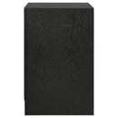  Coaster Furniture Miranda 206362 2-Drawer Nightstand - Black IMAGE 4