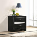  Coaster Furniture Miranda 206362 2-Drawer Nightstand - Black IMAGE 9
