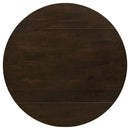  Coaster Furniture Bucknell 130005 3-piece Round Drop Leaf Dining Table Set - Cappuccino IMAGE 17