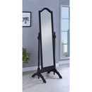  Coaster Furniture Cabot 950801 Wood Adjustable Full Length Cheval Mirror - Black IMAGE 5