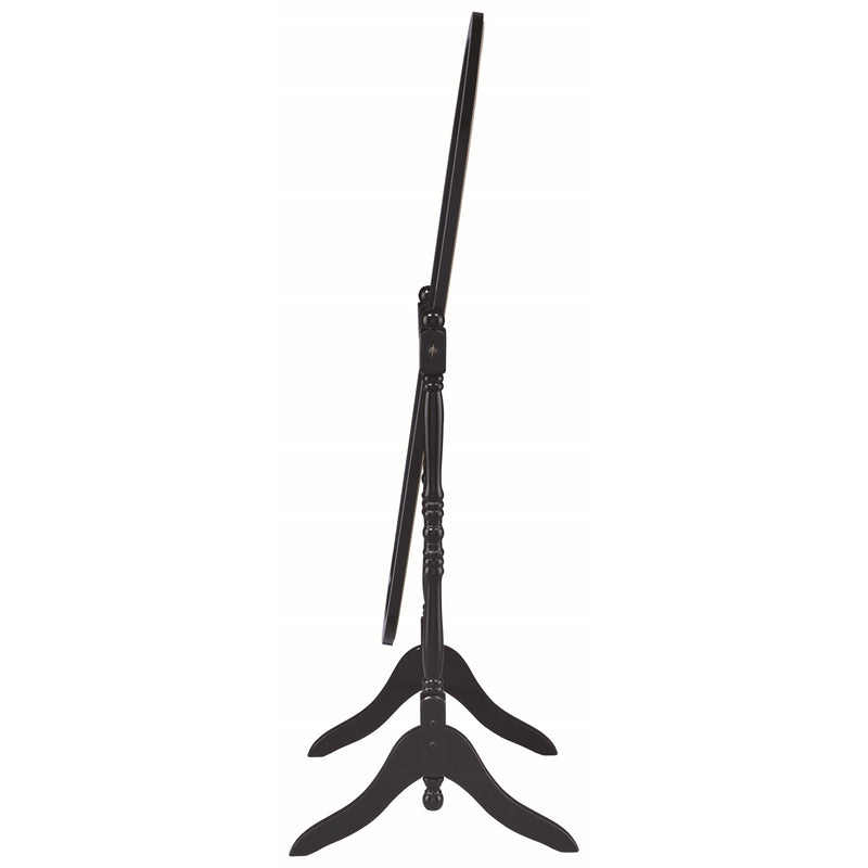  Coaster Furniture Foyet 950803 Wood Adjustable Full Length Cheval Mirror - Black IMAGE 3