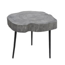 LH Imports Organic Chairside Table ORD38 IMAGE 1