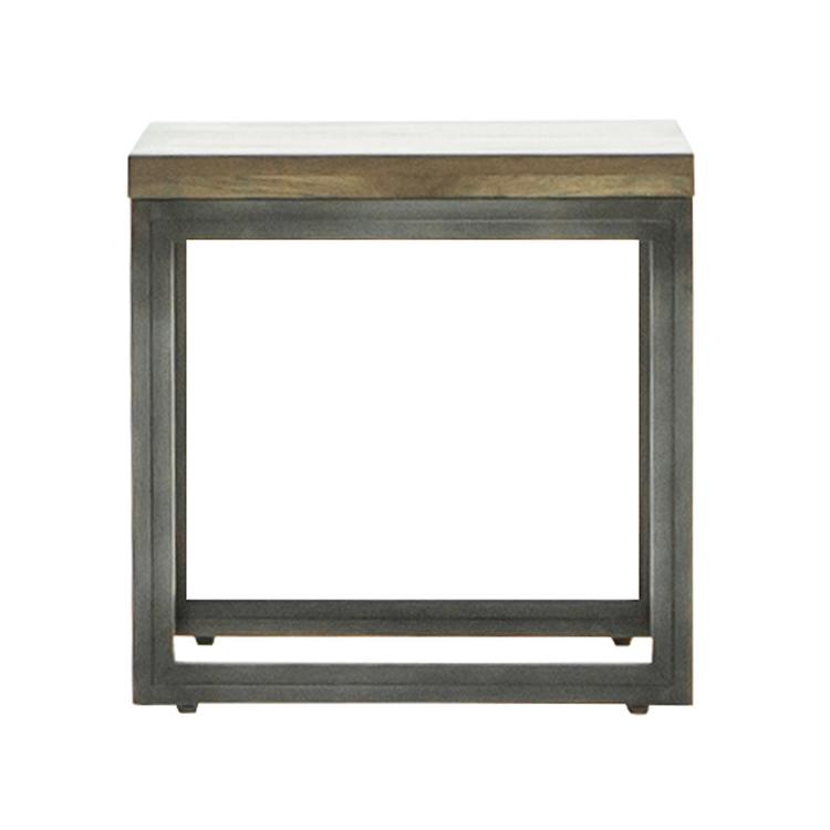 LH Imports Stark Chairside Table STA033 IMAGE 2