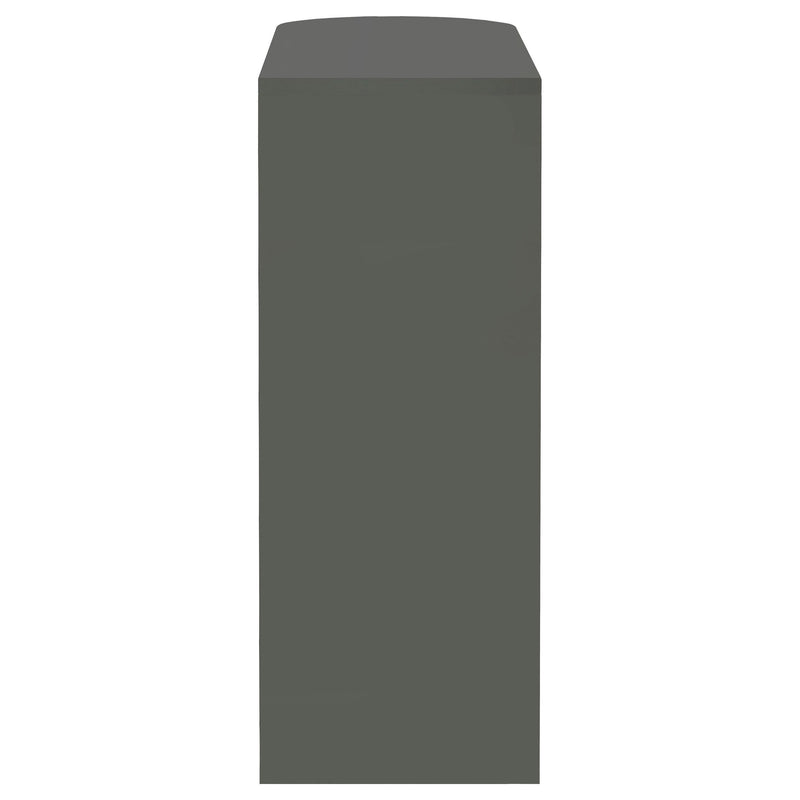  Coaster Furniture Adolfo 101073 Rectangular 2-tier Home Bar Table - Grey High Gloss IMAGE 5