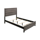  Coaster Furniture Watson 212421Q Wood Queen Panel Bed - Grey Oak IMAGE 3