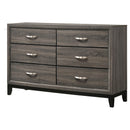  Coaster Furniture Watson 212423 6-Drawer Dresser - Grey Oak IMAGE 3