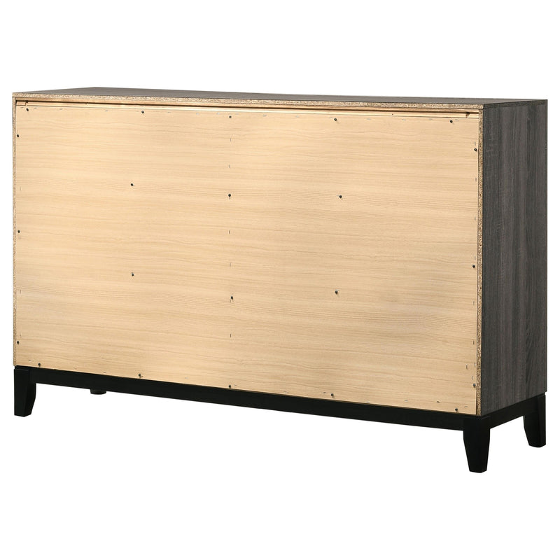  Coaster Furniture Watson 212423 6-Drawer Dresser - Grey Oak IMAGE 7