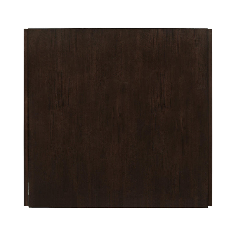  Coaster Furniture Kelso 190821 Rectangular 52-inch Extension Dining Table - Cappuccino IMAGE 5