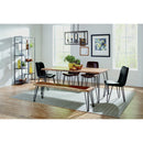  Coaster Furniture Sherman 190913 Wood Dining Bench - Natural Acacia IMAGE 5