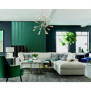  Coaster Furniture Serene Fabric 6 pc Sectional 551321/551321/551322/551321/551321/551323 IMAGE 3