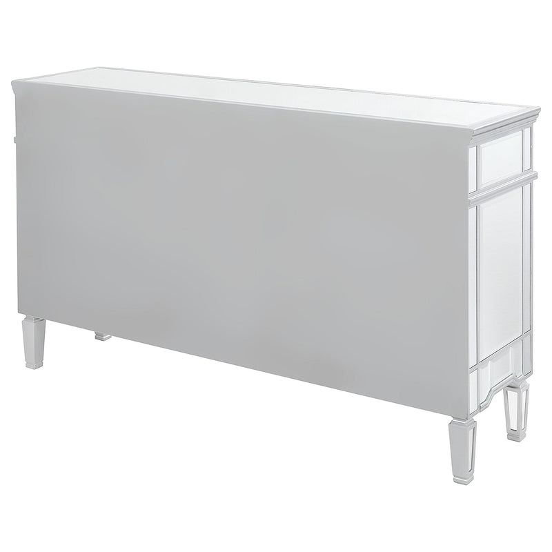  Coaster Furniture Duchess 950849 5-Drawer Mirrored Storage Accent Cabinet - Silver IMAGE 6