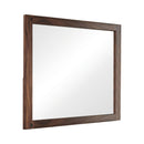  Coaster Furniture Winslow 223254 Dresser Mirror - Smokey Walnut IMAGE 1