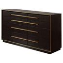  Coaster Furniture Durango 223263 8-Drawer Dresser - Smoked Peppercorn IMAGE 3