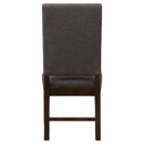  Coaster Furniture Twain 109142 Upholstered Dining Side Chair - Warm Grey IMAGE 7