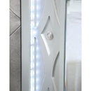  Coaster Furniture Gunnison 223211Q Wood Queen LED Panel Bed - Silver Metallic IMAGE 6