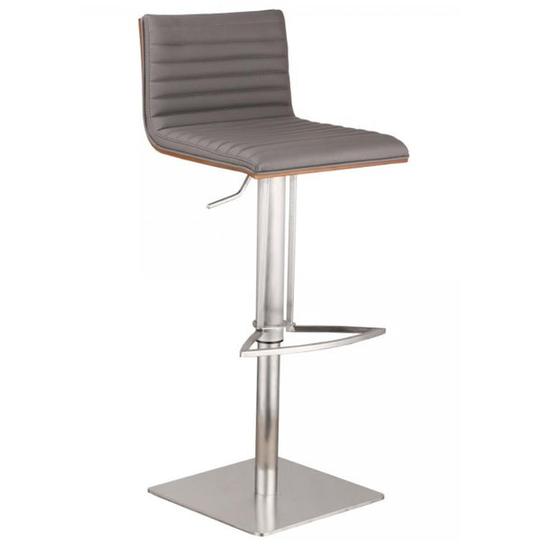 Armen Living Café Adjustable Height Stool LCCASWBAGRB201 IMAGE 1