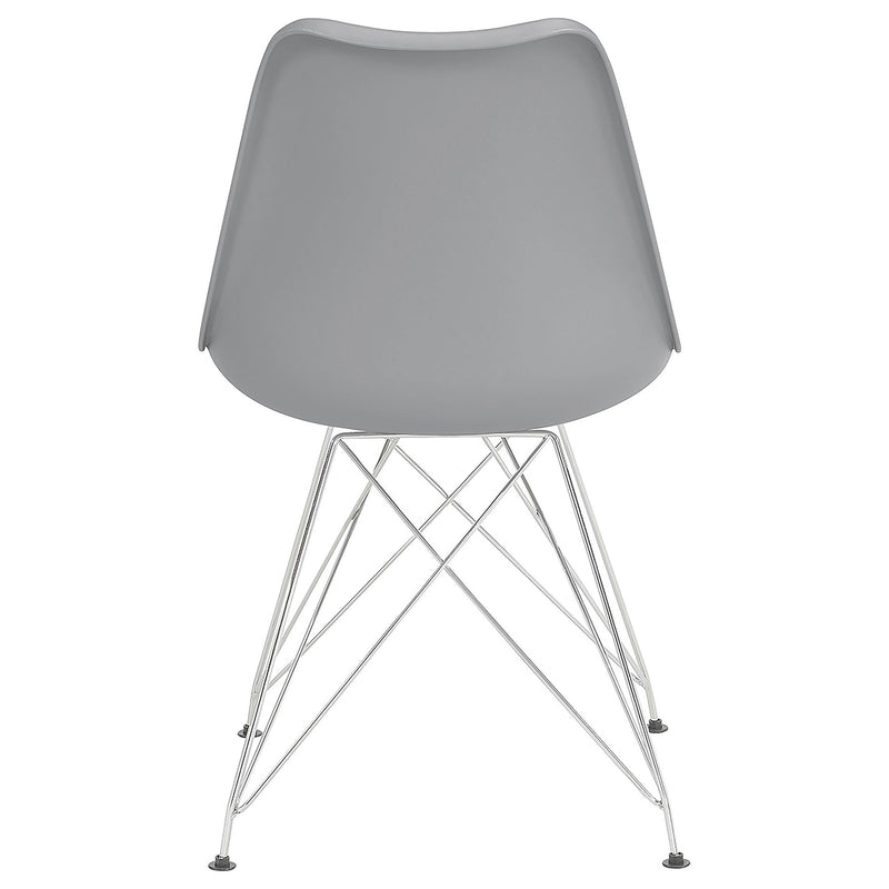  Coaster Furniture Juniper 110262 Polypropylene Dining Side Chair - Grey IMAGE 6
