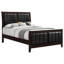  Coaster Furniture Carlton 202091F Wood Full Panel Bed - Cappuccino IMAGE 2