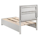  Coaster Furniture Miranda 205111T 51-inch Wood Twin Storage Panel Bed - White IMAGE 6